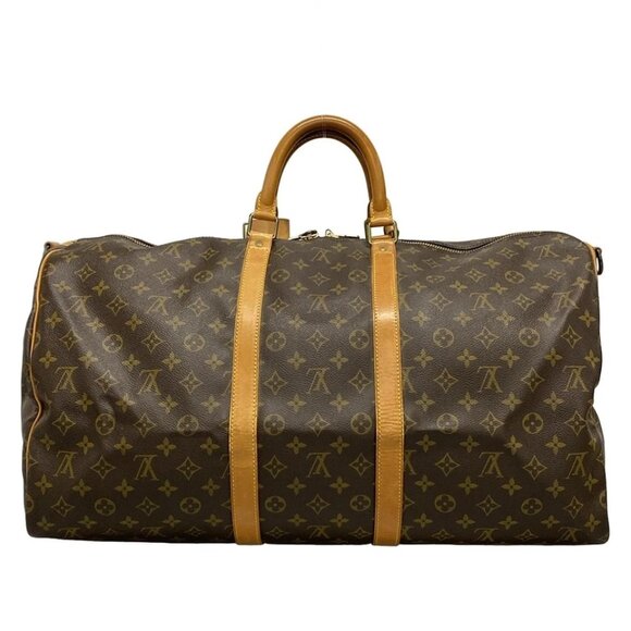 LOUIS VUITTON Keepall Bandouliere 55 Monogram -Boston Bag 788-080825 - Picture 2 of 14